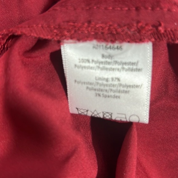 MESTIZA FLORAL MINI DRESS 3D PRINT IN DEEP RED NWT PERFECT FOR VALENTINE’S DAY! - Picture 6 of 6